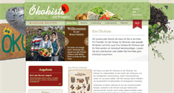 Desktop Screenshot of oeko-kiste.de